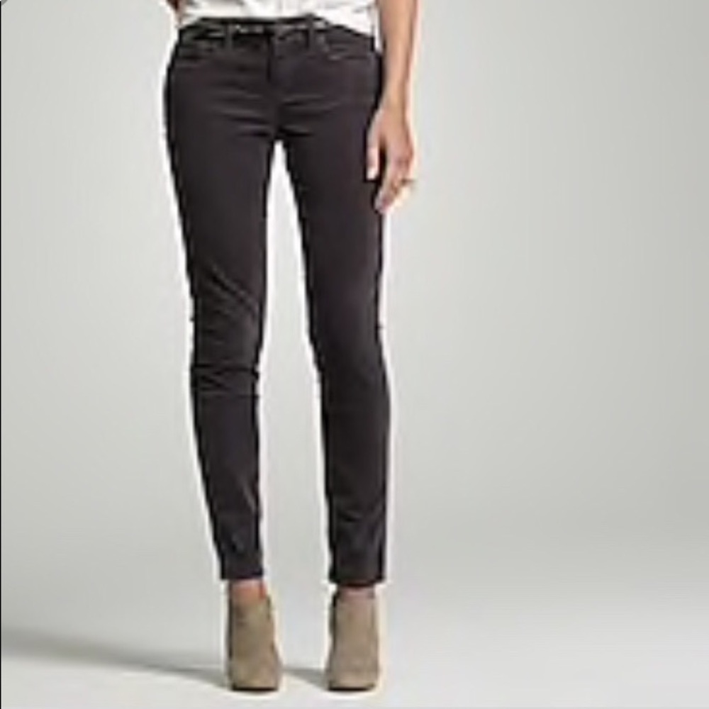 J. Crew Toothpick Gray Cords
